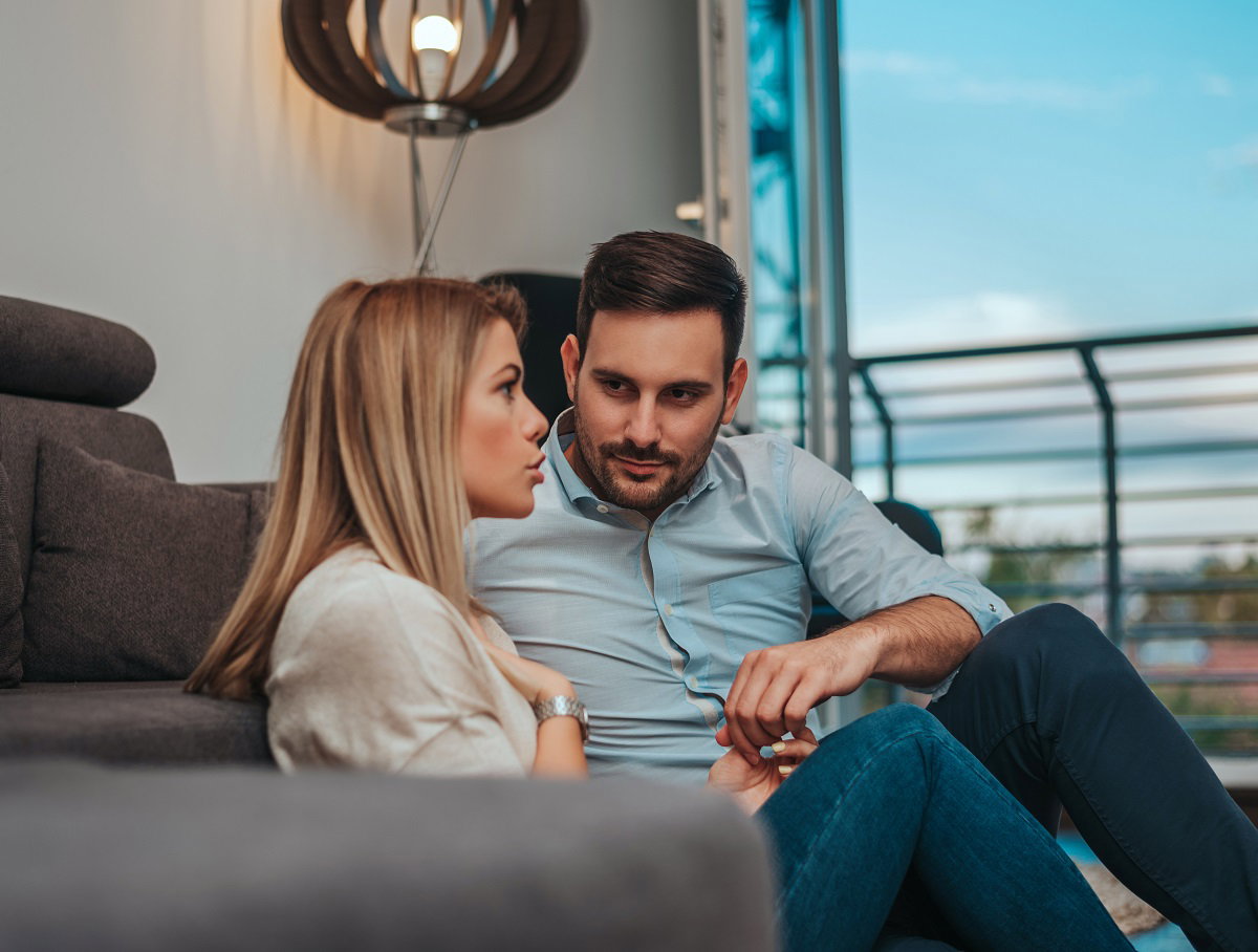 mężczyzna chciała zerwać z dziewczyną