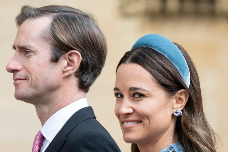 Pippa Middleton z mężem