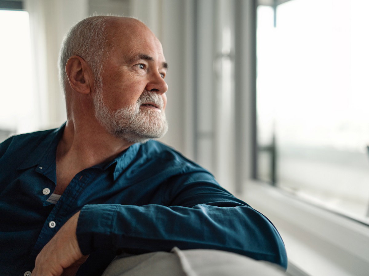 mężczyzna wspomina babcię