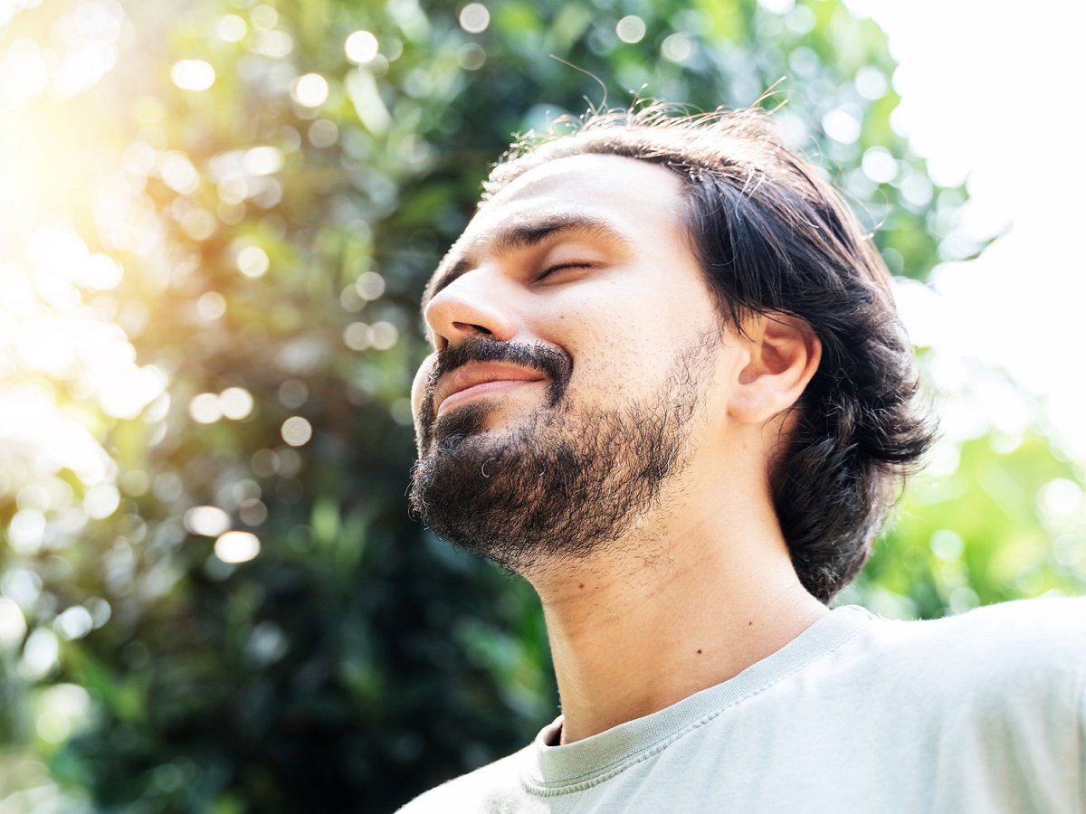 mężczyzna chciał zażyć wolności