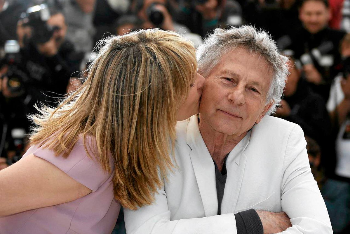 Roman Polański z żoną Emmanuelle Seigner