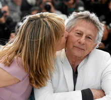 Roman Polański z żoną Emmanuelle Seigner