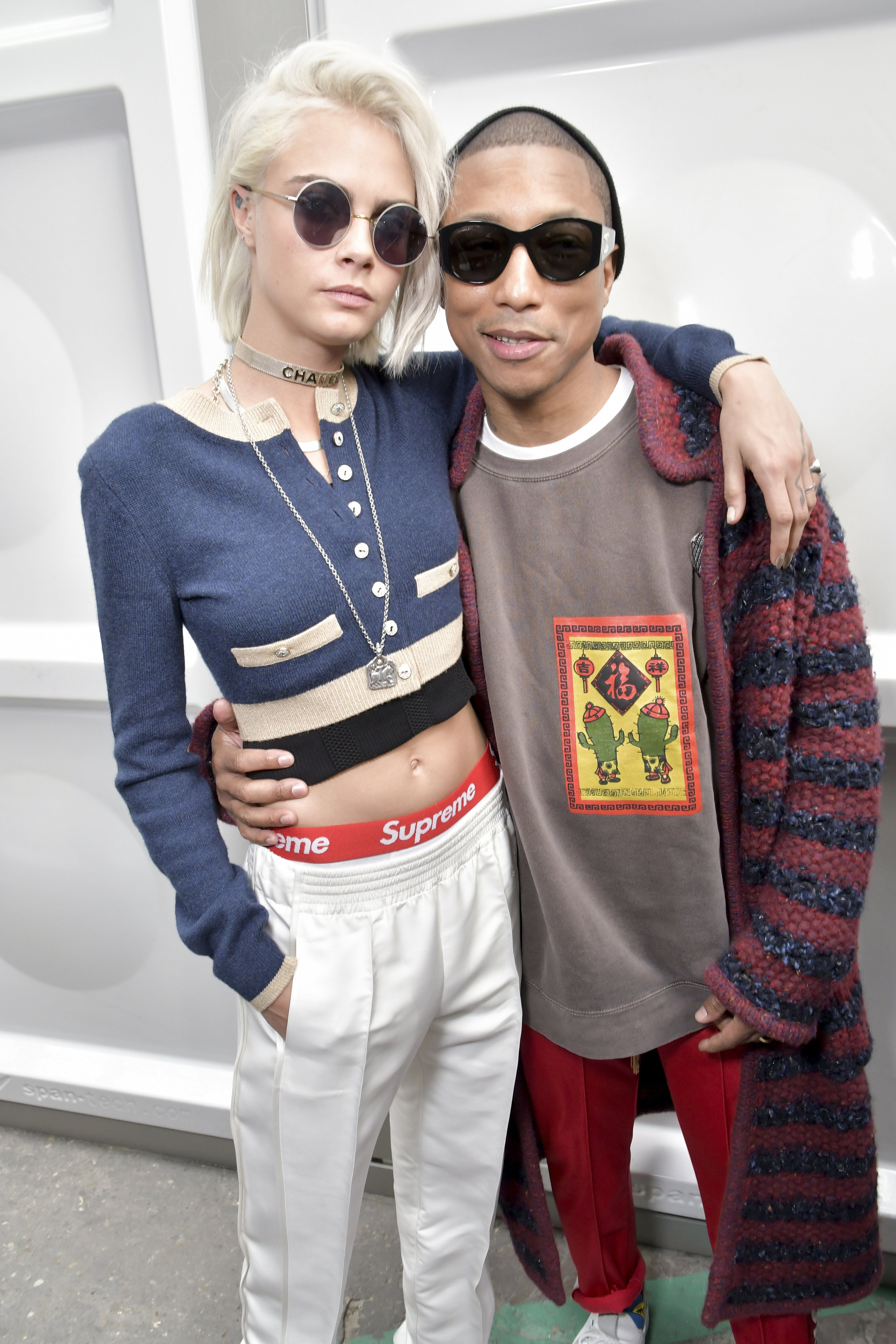 Cara Delevigne, Pharell Williams