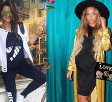 Anna Lewandowska i Beyonce