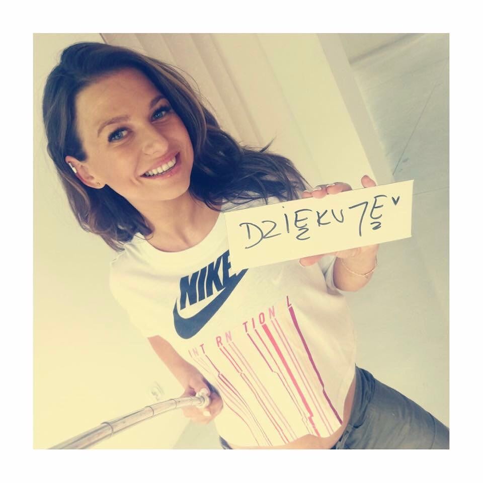 Ania Lewandowska pokazała Klarę