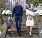 Księżna Kate książę William z dziećmi