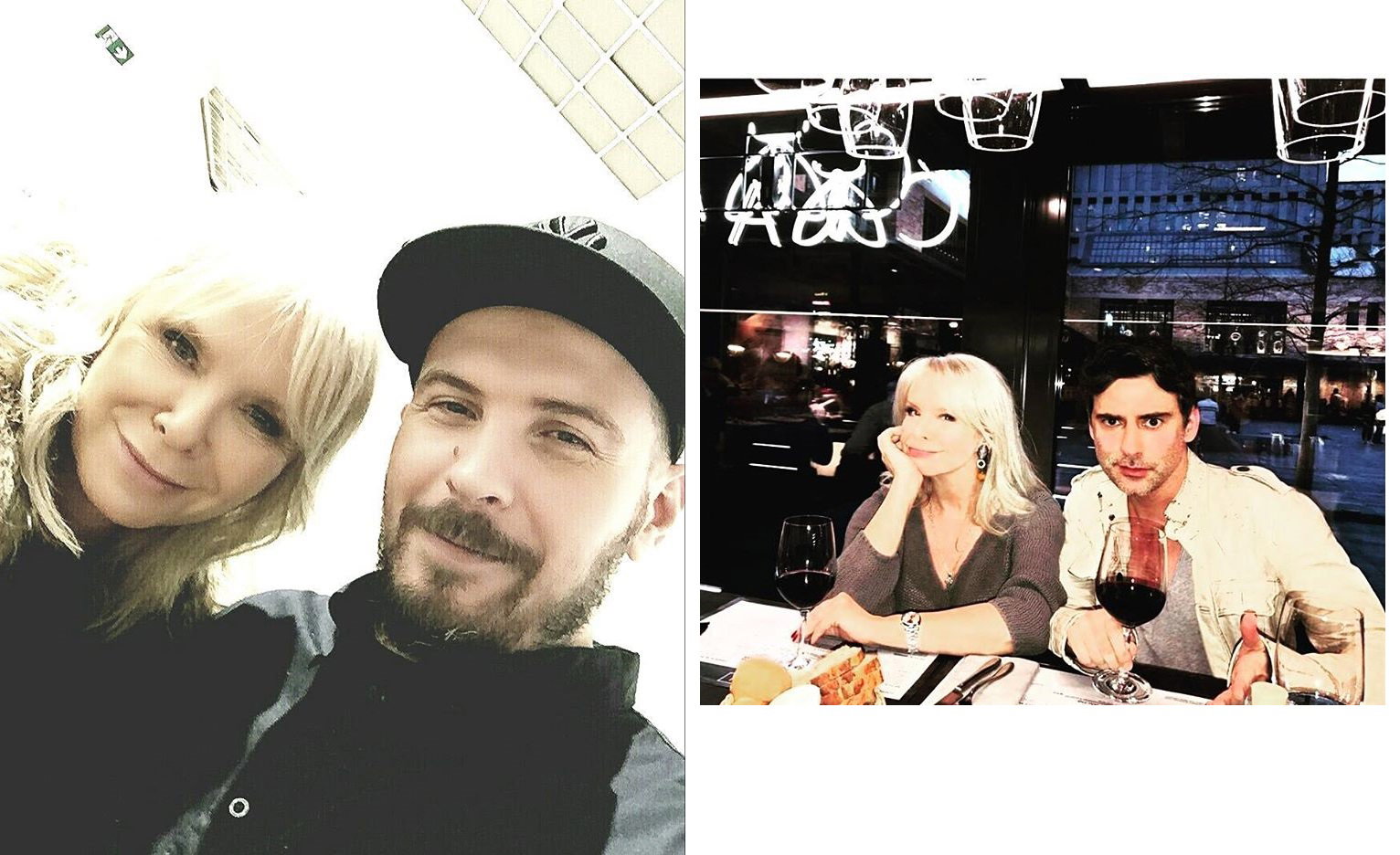 Małgorzata Domaglik z O.S.T.R i Marcinem Tyszką