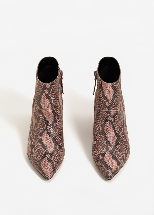Botki z wężowej skóry 99,90 zł
