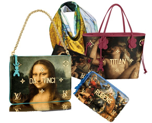 Jeff Koons dla Louis Vuitton