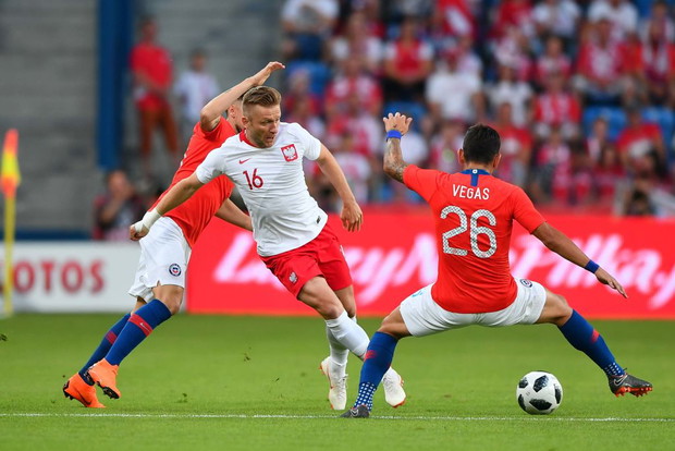 Kuba Błaszczykowski w meczu z Chile