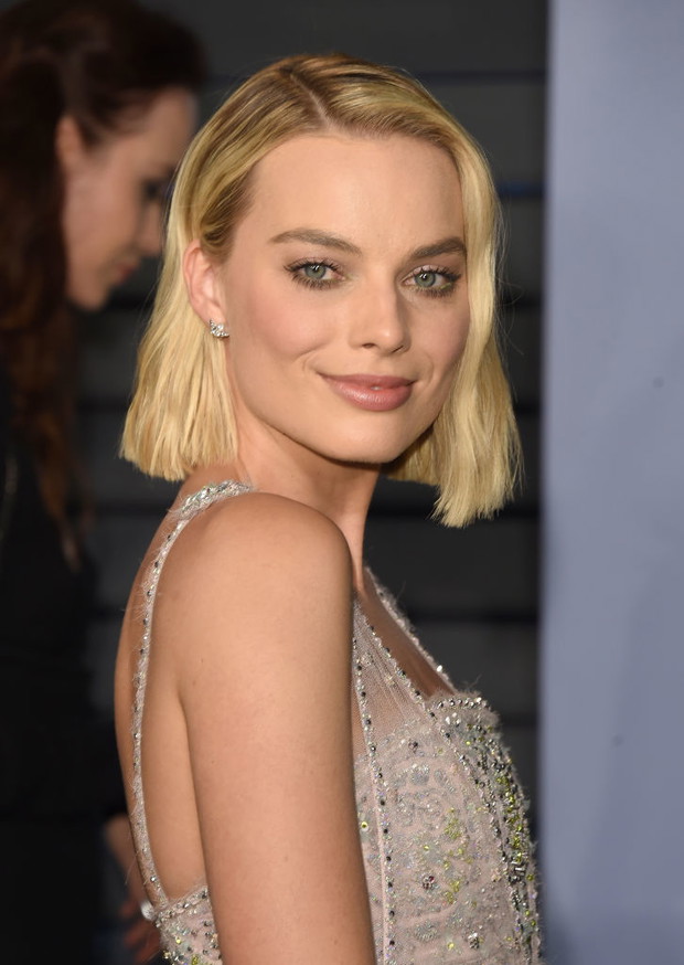 Modne krótkie fryzury 2018: Margot Robbie