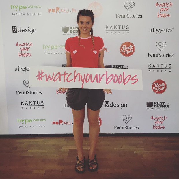 Zofia Zborowska świętuje Międzynarodowy Dzień Bez Stanika