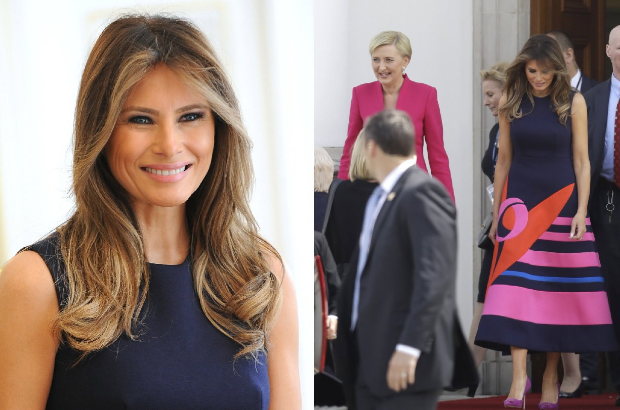 Melania Trump w Polsce