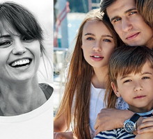 Anna Przybylska i Jarosław Bieniuk z dziećmi