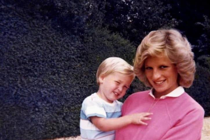 Księżna Diana i książę William