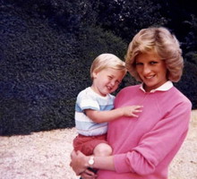 Księżna Diana i książę William