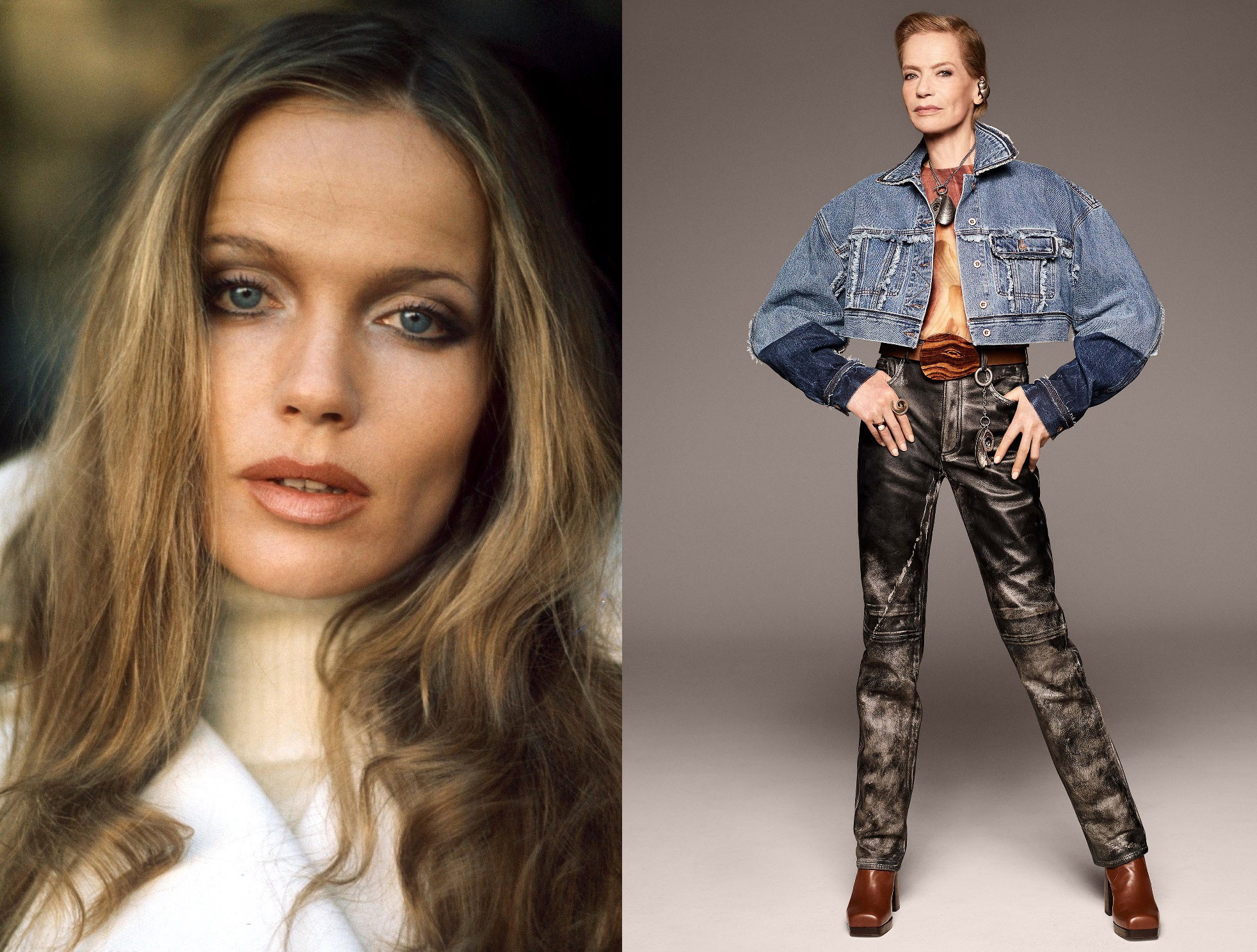 Modelka Veruschka twarzą Acne