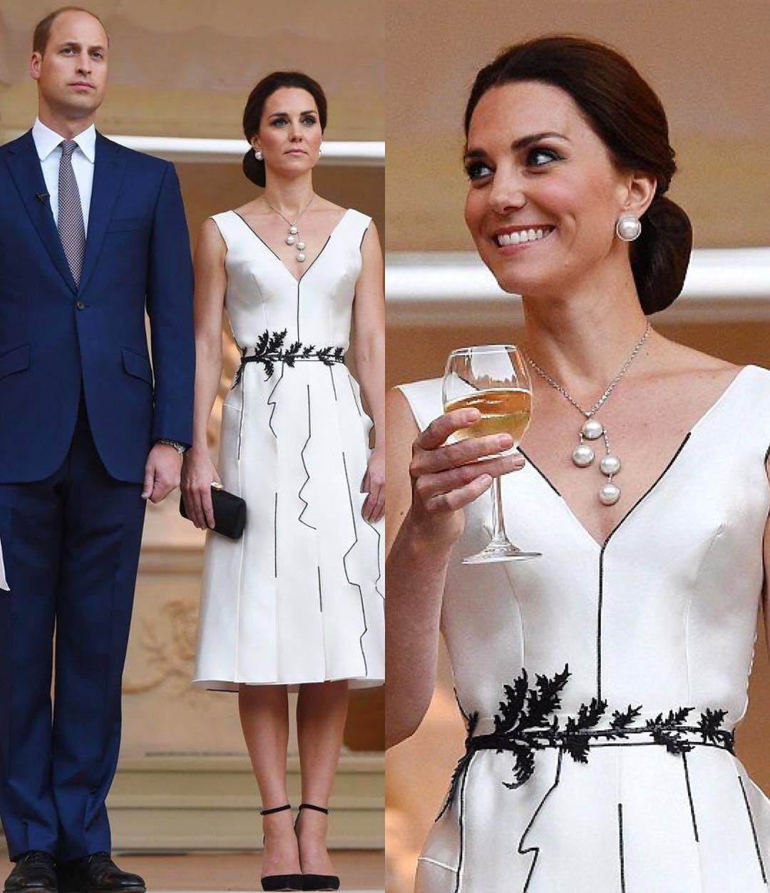 Księżna Kate Middleton w sukience Gosia Baczyńska