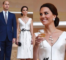 Księżna Kate Middleton w sukience Gosia Baczyńska