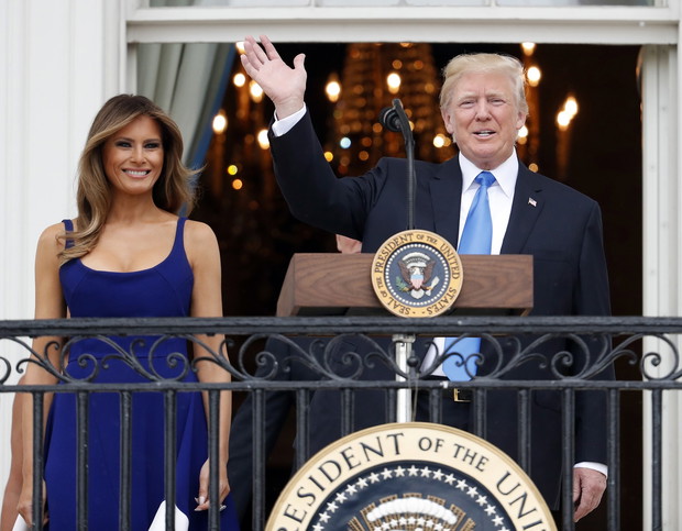 Melania Trump na uroczystościach z okazji 4 lipca