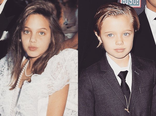 Angelina Jolie i Shiloh