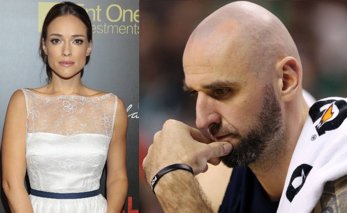 Marcin Gortat broni Alicję Bachledę - Curuś