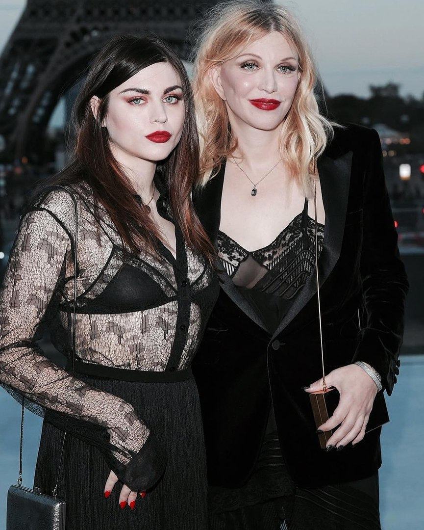 Frances Bean Cobain i Courtney Love