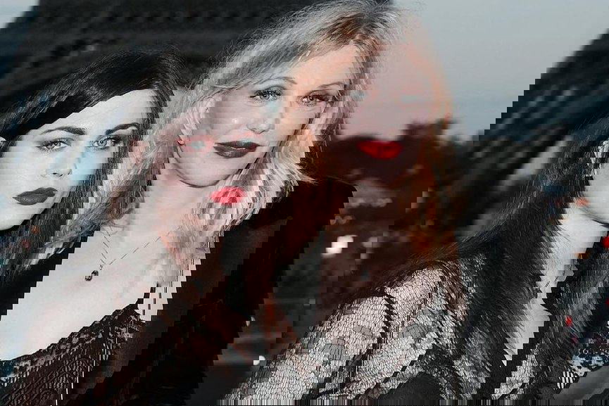 Frances Bean Cobain i Courtney Love