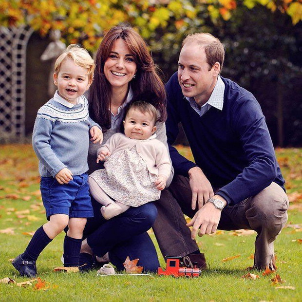 Księżna Kate i Książę William z dziećmi