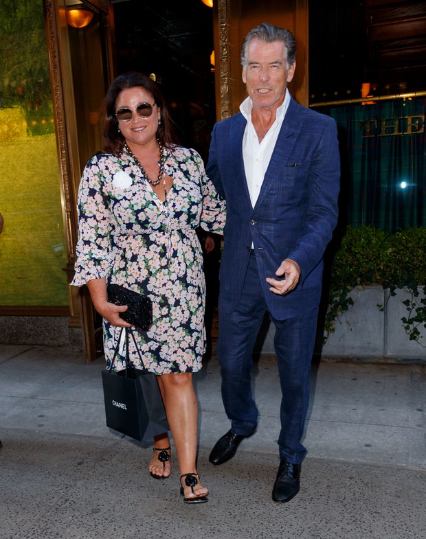 Pierce Brosnan z żoną Keely Shaye Smith