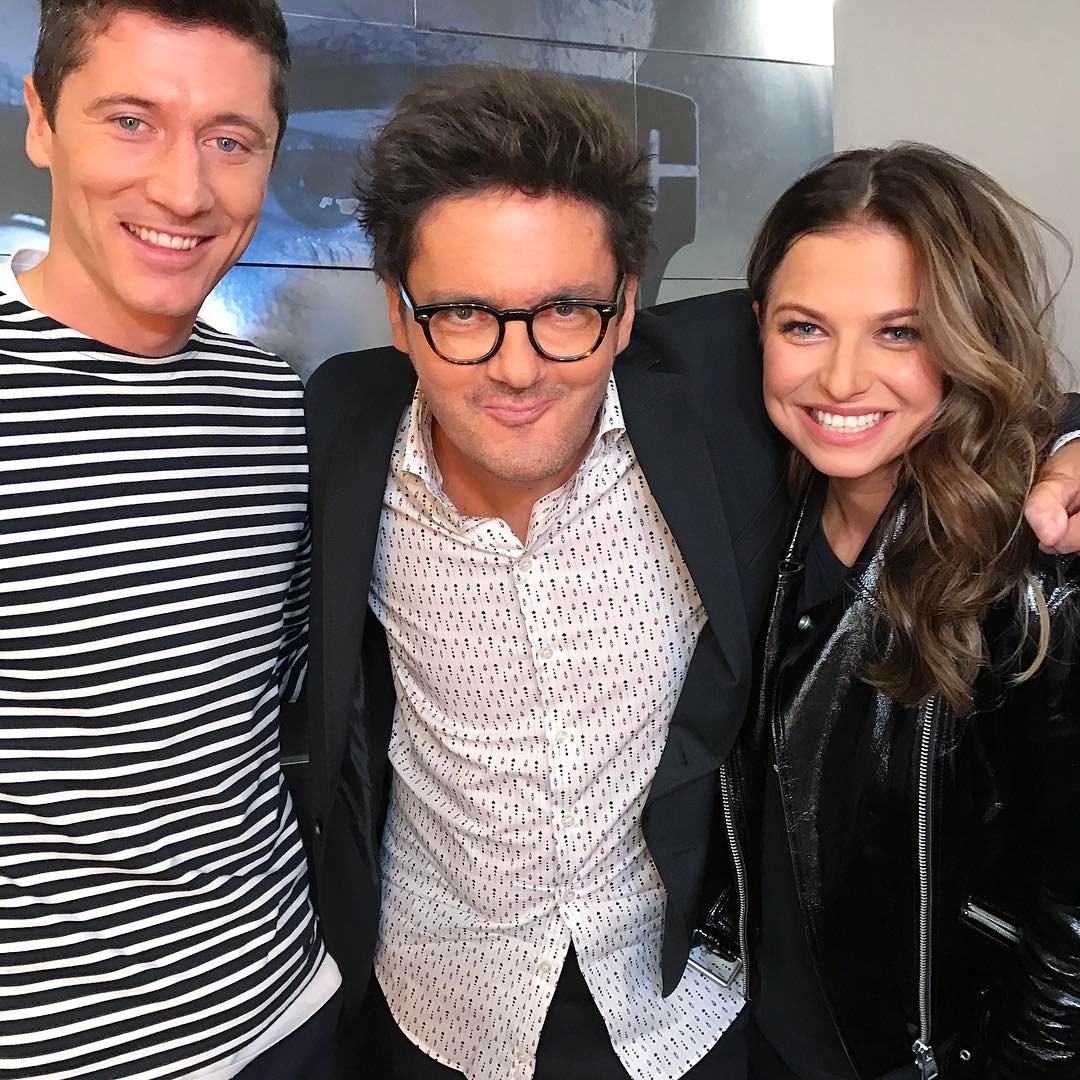 Robert Lewandowski broni żony