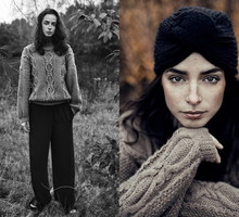 Roboty Ręczne piękne swetry na zimę