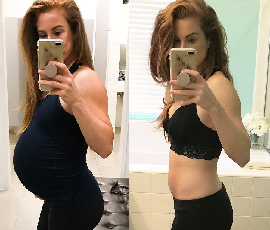 Nancy Anderson schudła po ciąży dzięki oddychaniu