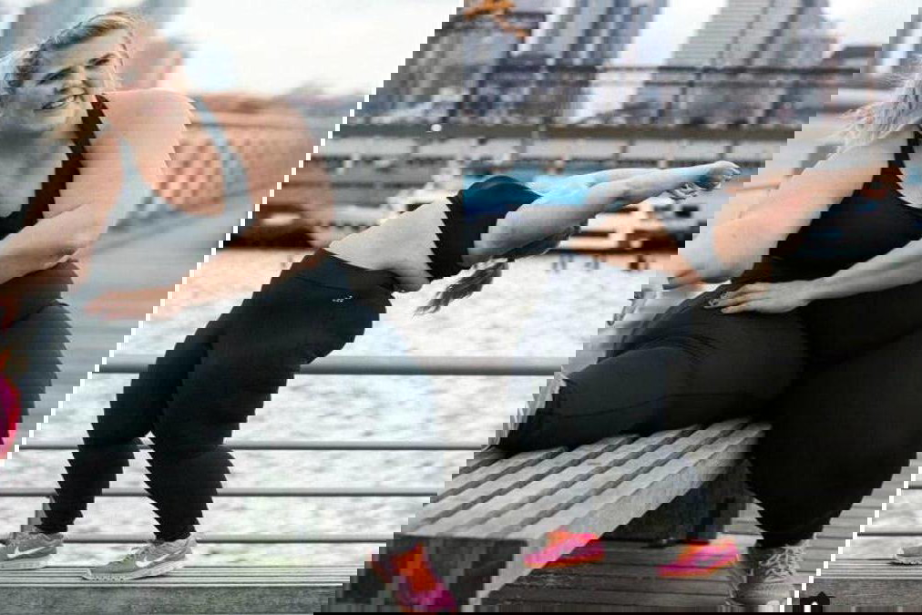 Anna O'Brien w reklamie ubrań sportowych