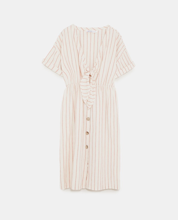 Lniana sukienka; 199 zł