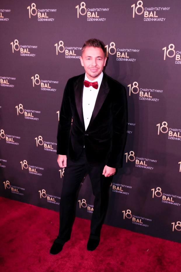 Łukasz Jemioł na Charytatywnym Balu Dziennikarzy