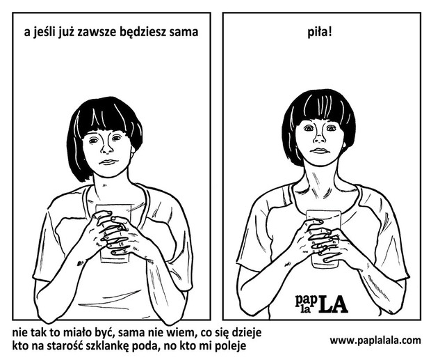 PaplaLala i jej rysunki o codzienności