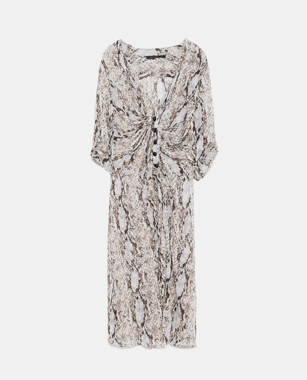 Tunika z wężowym wzorem; 249 zł