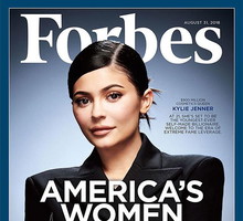 Kylie Jenner na okładce Forbes'a