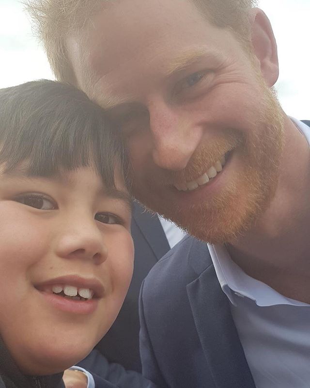 Książę Harry do chłopca, który stracił matkę