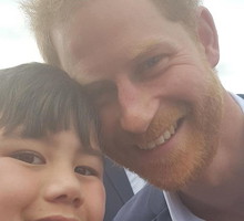 Książę Harry do chłopca, który stracił matkę