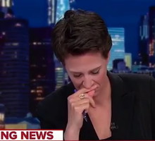 Rachel Maddow płacze na wizji
