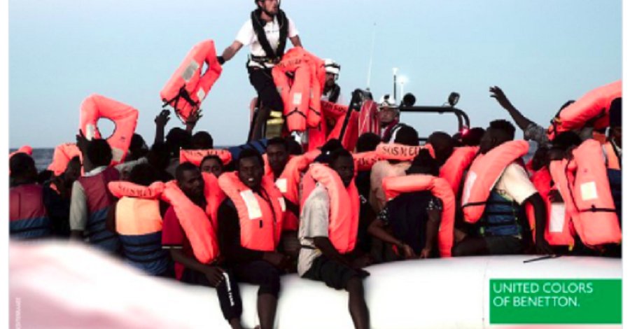 Benetton reklama z uchodźcami