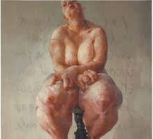 "Propped" najdroższy w historii obraz żyjącej artystki