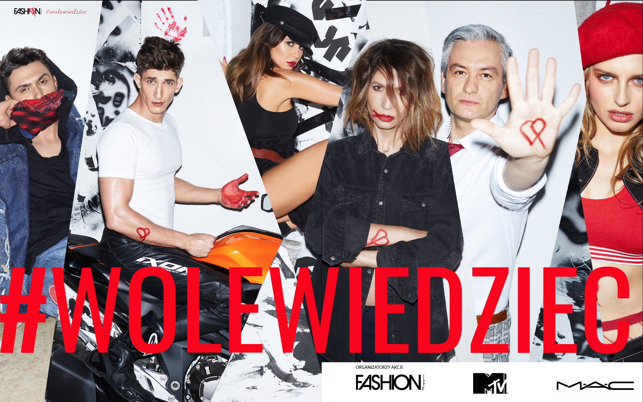 Kampania społeczna popularyzująca badania na obecność wirusa HIV