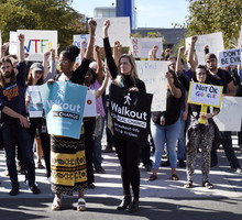 Protest kobiet przeciwko molestowaniu seksualnemu w Google