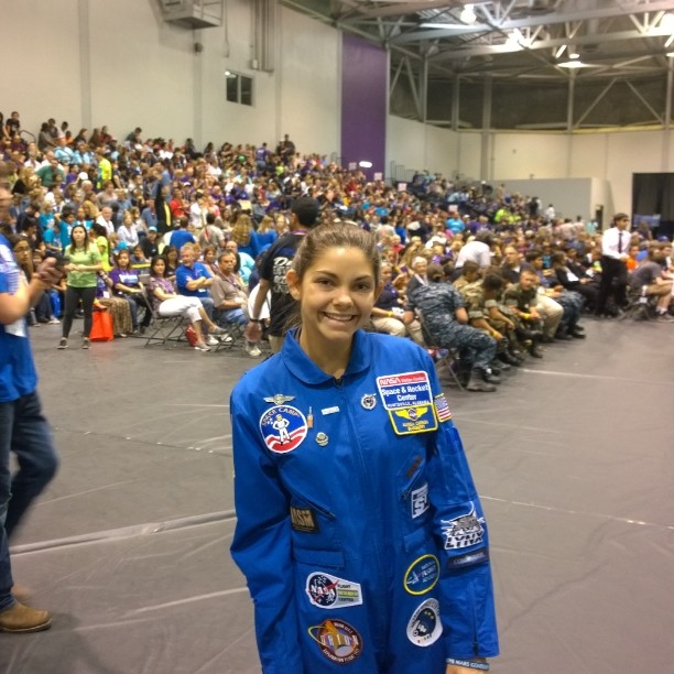 Alyssa Carson w finale konkursu Seaperch National competition