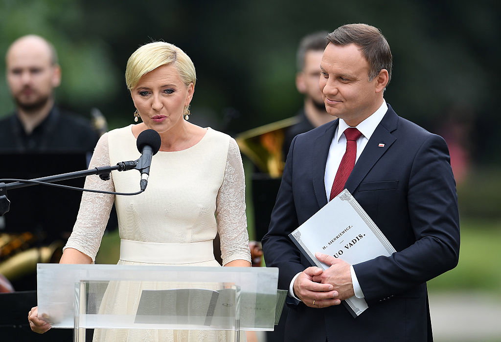 Agata Duda i Andrzej Duda