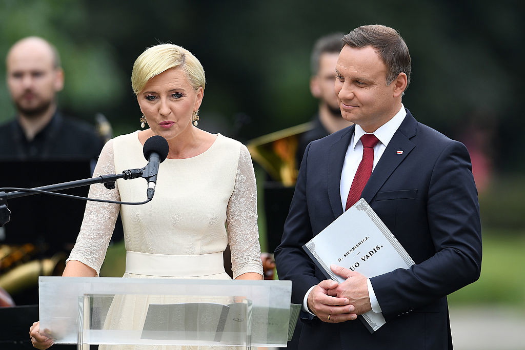 Agata Duda i Andrzej Duda