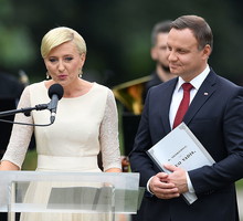 Agata Duda i Andrzej Duda